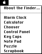 Program Menu Mac OS 3