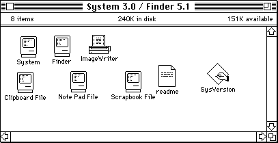 Finder 5.1 Mac OS 3