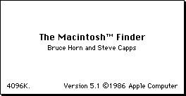 About Finder 5.1 Mac OS 3