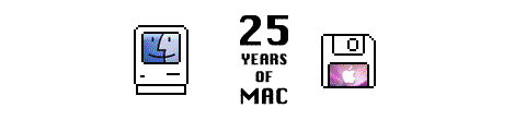 25 Years of Mac Logo 25 Years of Mac Logo