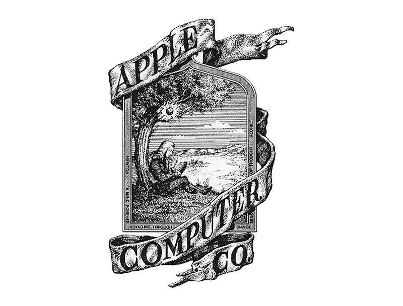 1976: Apple's First Logo