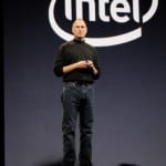 Steve Jobs announces the switch to Intel processors