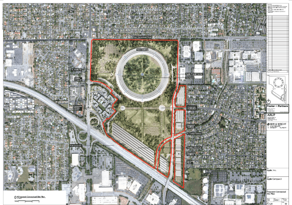 Location - Apple Campus 2 - © Apple Inc. - Foster + Partners