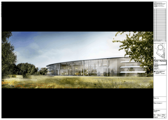 Apple Campus 2 - Cafeteria © Apple. Inc. - Foster + Partners