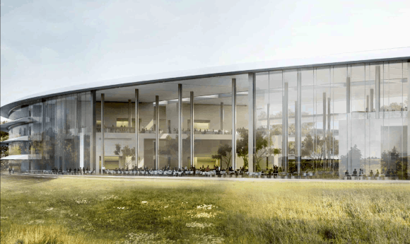 Apple Campus 2 - Cafeteria © Apple. Inc. - Foster + Partners