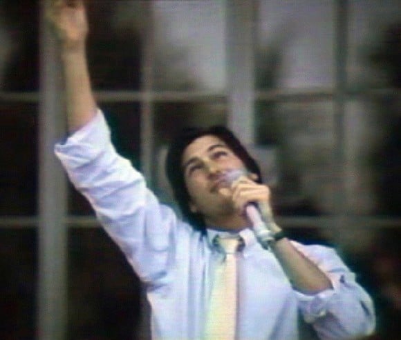 Steve Jobs celebrating Apple's IPO (1980)