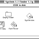 Finder Mac OS 1.1
