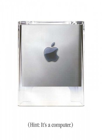 Power Mac  G4 Cube Broschure