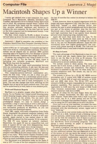 The original review from the LA Times. Click through for a larger version. (Credit: Larry Magid/Los Angeles Times The original review from the LA Times. Click through for a larger version. (Credit: Larry Magid/Los Angeles Times