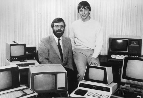 Bill Gates und Paul Allen (1981)