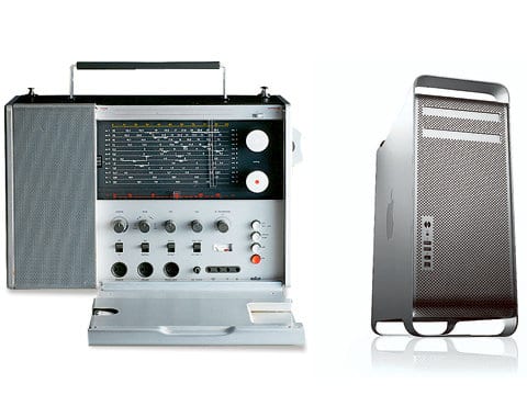 Braun Radio T1000 (1967) - Apple PowerMac G5 / Mac Pro (2003)