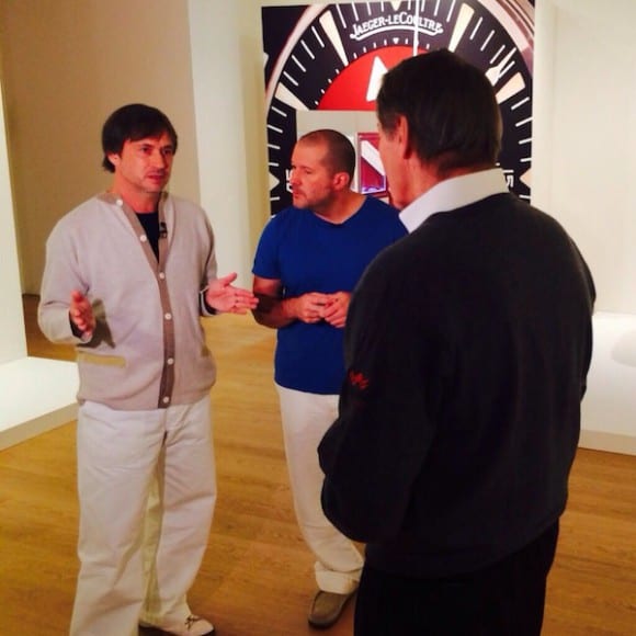 Marc Newson, Jony Ive, and Charlie Rose