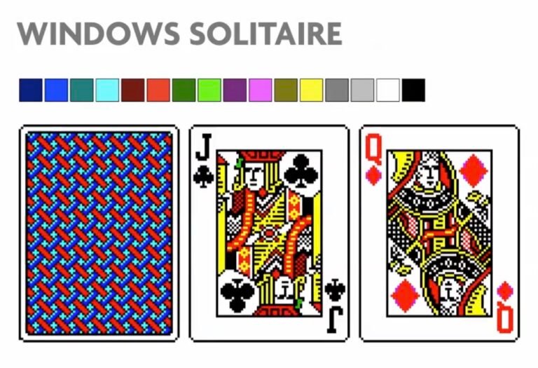Solitaire Pixel Susan Kare - Apple Macintosh - Queen of pixel design